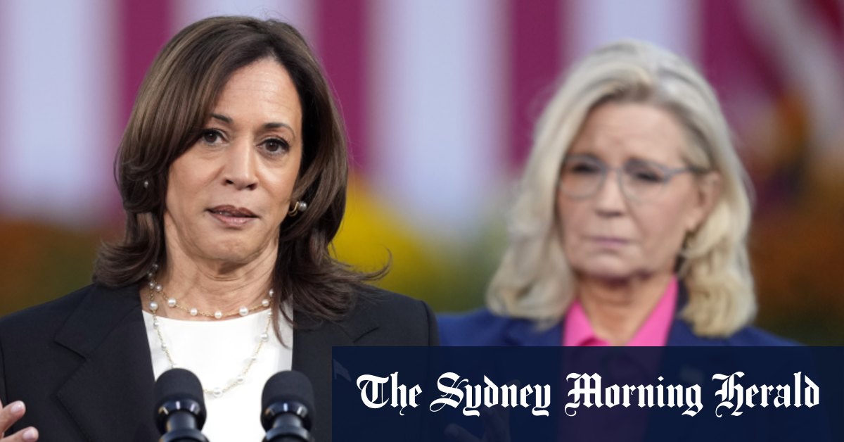 Top Republican - hated by Trump - appears with Harris in pitch for ...