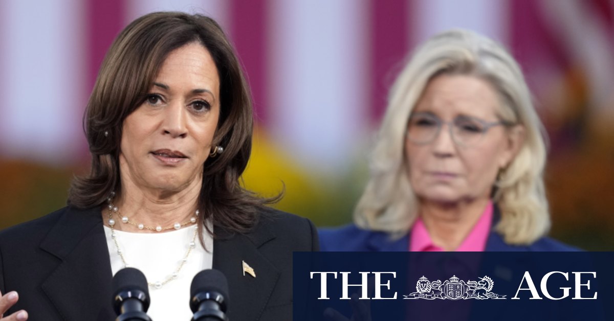 Top Republican – hated by Trump – appears with Harris in pitch for ...