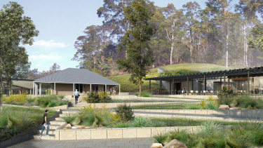 The Kerstin Thompson Architects (KTA) design for Bundanon. 