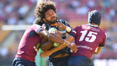Queensland Reds Thrash Act Brumbies In Searing Heat