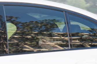 Gladys Berejiklian arrives at NSW Parliament this morning.