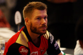 Australian opener Warner has been dropped in favour of blooding new stars with his IPL franchise unable to make the play-offs.