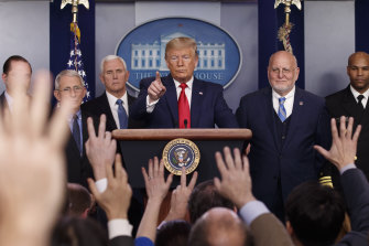 The Trump administration’s response to the pandemic is examined in a new book.
