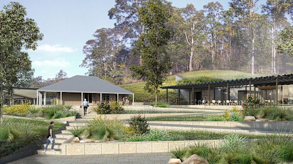 The Kerstin Thompson Architects (KTA) design for Bundanon. 