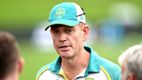 Interim Australian coach Andrew McDonald.