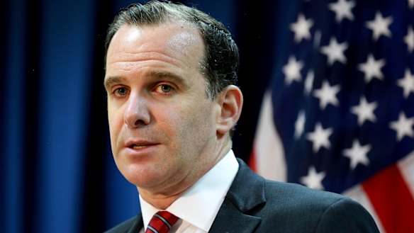 Brett McGurk, the US envoy to the global coalition against Islamic State.