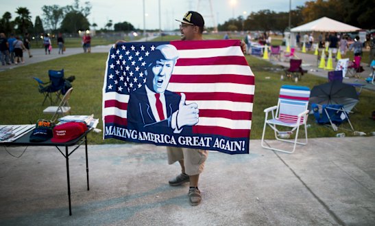 Make America great again? The suspicion is that Trump is using the trade war as a smokescreen for the bigger battle - stopping China from becoming a rival superpower.