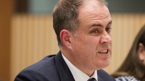 The ABC's acting managing director David Anderson. 