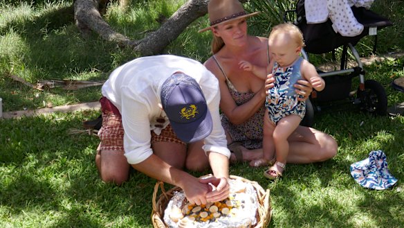 The author's daughter wasn't overwhelmed by 'the pavlova'.