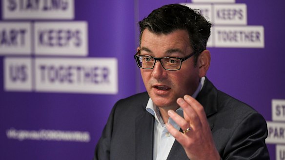 Victorian Premier Daniel Andrews.