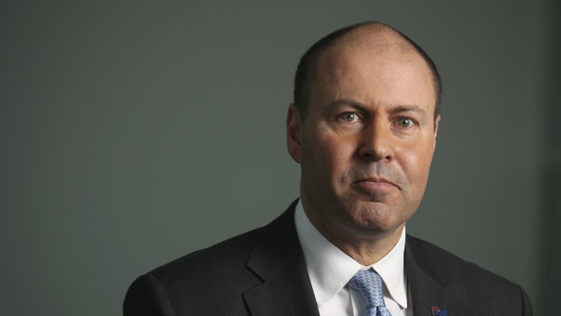 Treasurer Josh Frydenberg revealed younger workers will suffer an 8 per cent hit to wages.
