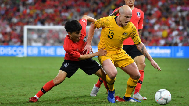 Injury cloud: Socceroos star Aaron Mooy is not certain to play in the Asian Cup but looks set to be named in coach Graham Arnold's 23-man squad anyway.