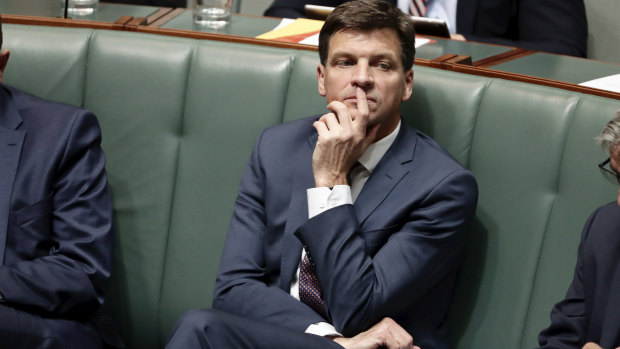 "I will allow nothing to get between me and bringing down prices": New Energy Minister Angus Taylor.