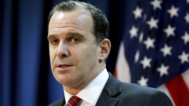 Brett McGurk, the US envoy to the global coalition against Islamic State.