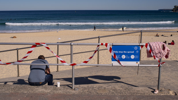 Lifeguards will patrol beaches to ensure people are following social distancing rules. 