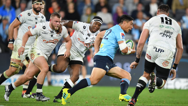 Undone: The Waratahs created plenty of scoring opportunities but were let down by their own skill execution and a high penalty count