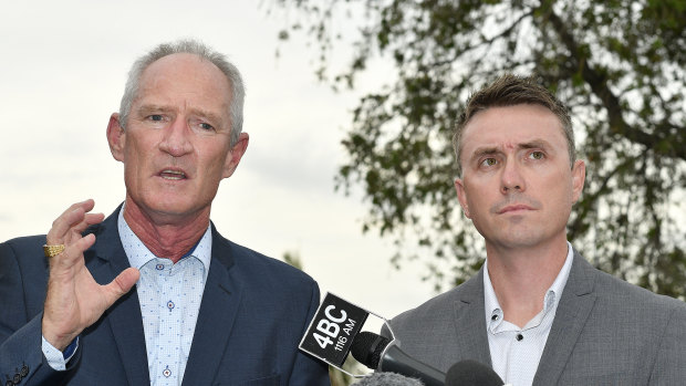 One Nation officials Steve Dickson and James Ashby said they were drunk when they discussed the donations.