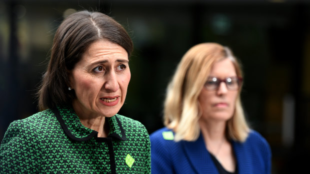 Premier Gladys Berejiklian and NSW Chief Health Officer Dr Kerry Chant said new COVID-19 cases had increased significantly.