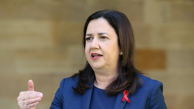 Queensland Premier Annastacia Palaszczuk has announced two new cases of COVID-19 in Queensland on Saturday.