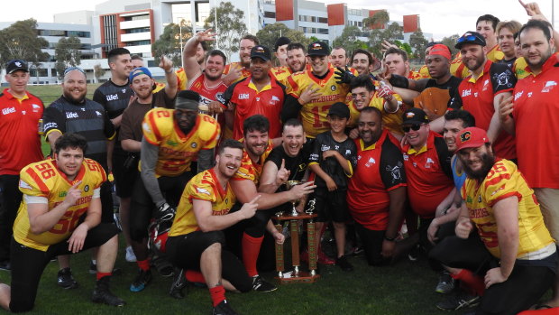 The University of Canberra Firebirds have clinched yet another Gridiron ACT Capital Bowl.