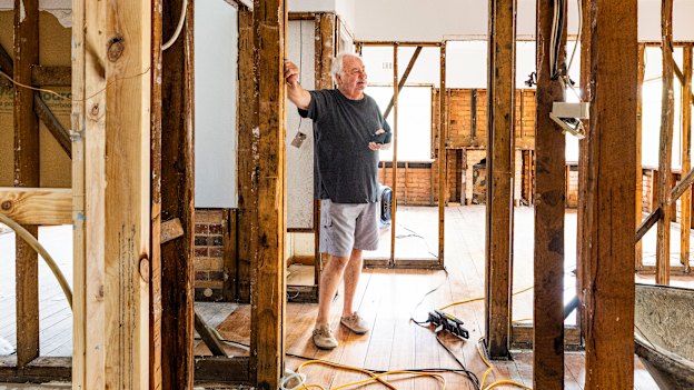 Stan Lipski, whose Maribyrnong home flooded in October, has lived in the suburb most of his life and knows what the river is capable of.
