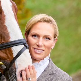 Zara Tindall nella sua casa nel Gloucestershire.
