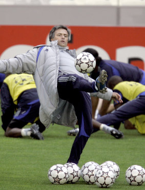 Jose Mourinho during his first stint with Chelsea.