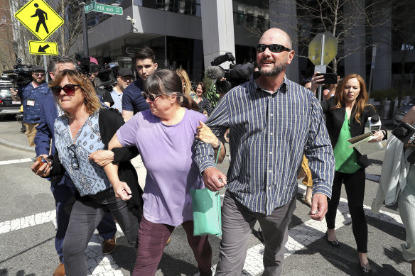 Jack Teixeira’s family members leave the Moakley Federal Courthouse