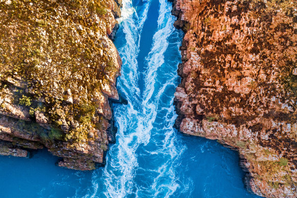 Horizontal Falls, Talbot Bay, the Kimberley.