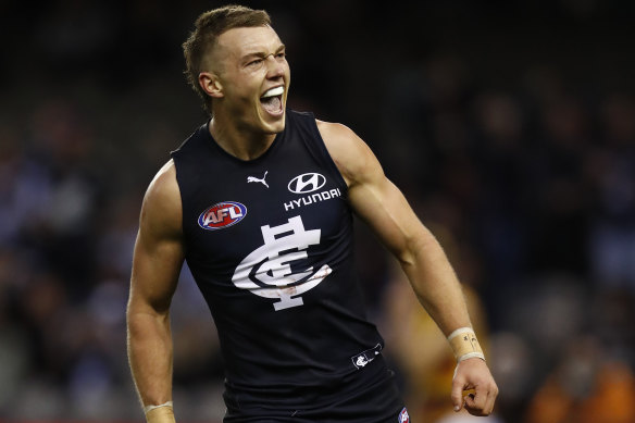 Patrick Cripps will be a key figure again this season.