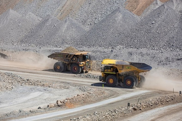 A metallurgical coal mine in Queensland’s Bowen Basin.