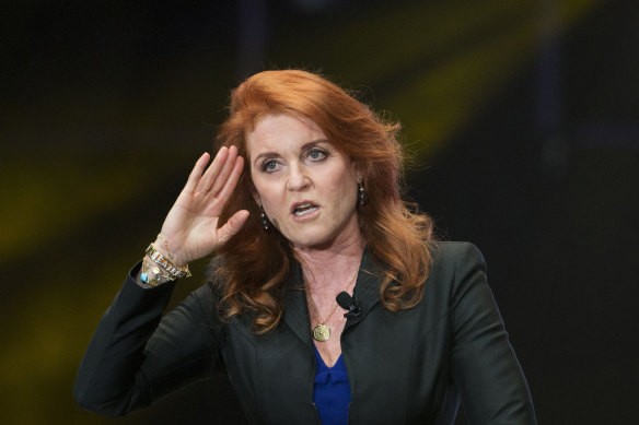 Sarah Ferguson, Duchess of York.