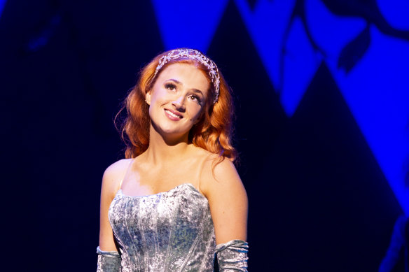 Brianna Bishop as Ella in Midnight: The Cinderella Musical.