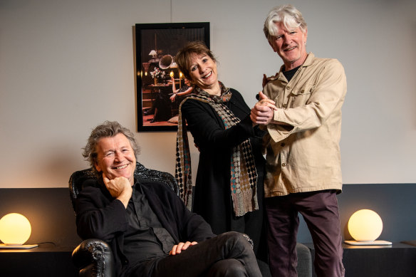 Director Simon Phillips, writer Carolyn Burns and musician Tim Finn have reunited to bring Come Rain or Come Shine to the stage. 