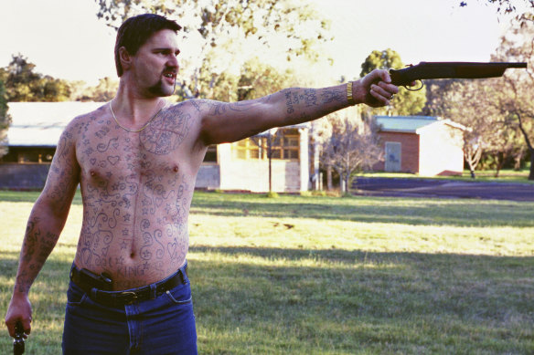 Bana as the “”very intriguing, complicated, sometimes humorous” Mark “Chopper” Read.