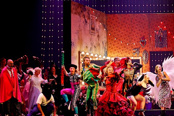 Opera Australia dancers in Carmen at the Regent Theatre.