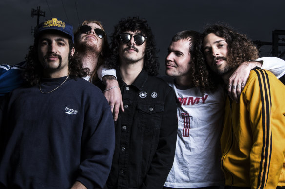 Controversy has followed Australian band Sticky Fingers.