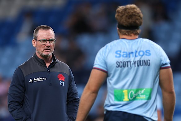 Dan McKellar’s time in charge of the Waratahs didn’t yield great success.