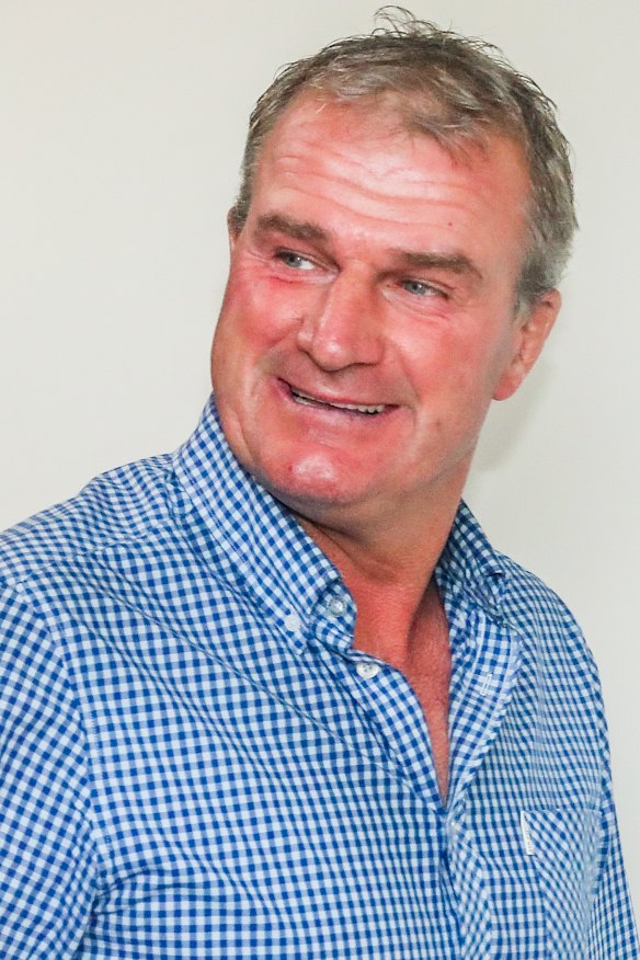 Darren Weir in February.