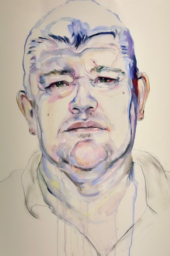 Dee Smart’s portrait of James Packer.