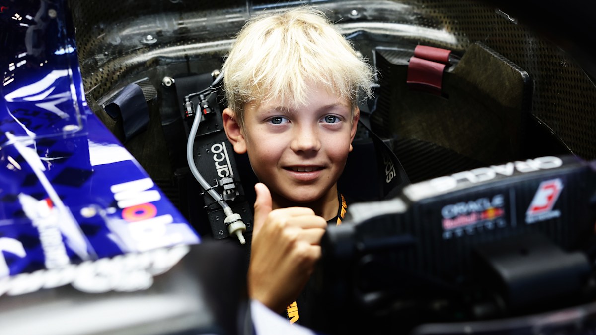 Red Bull sign legend’s 11-year-old son as potential Verstappen replacement