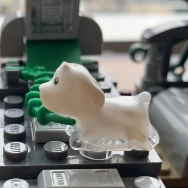 Lego clearance ghost dog