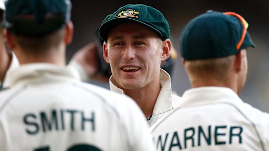 Marnus Labuschagne has cemented his spot at first drop.