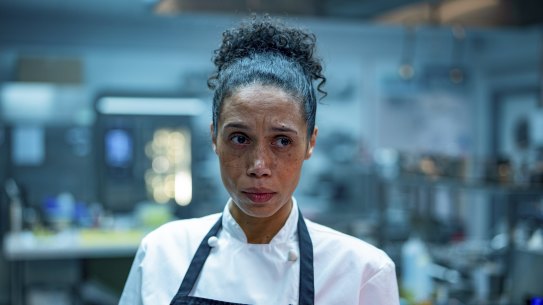 Vinette Robinson as Carly in Boiling Point.