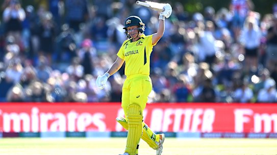 Alyssa Healy was the star of the show.