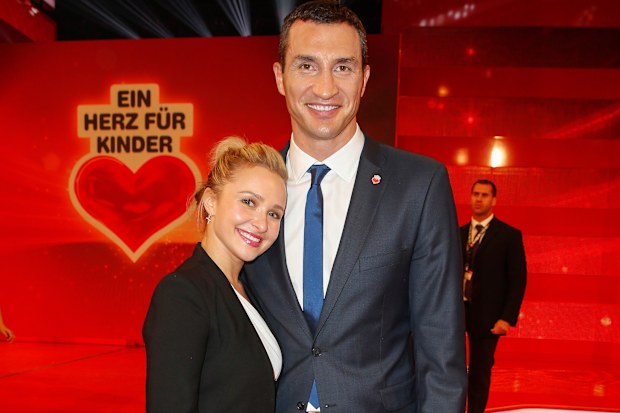 Hayden Panettiere and Wladimir Klitschko