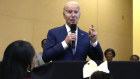 The debate about Joe Biden centres on why he gets such low marks despite relatively strong recent economic data, including lower inflation.