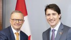 Prime Minister Anthony Albanese with Canadian Prime Minister Justin Trudeau last year.
