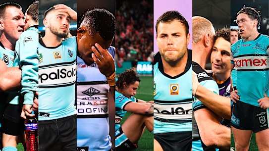 The Sharks have won just two of 12 finals games since they won the NRL premiership in 2016.