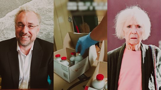 Brett Daniel Taylor has been accused of running an illegal euthanasia ring, with support from Elaine Arch-Rowe.